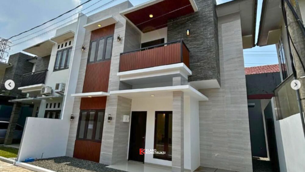 Konstruksi Rumah Tropis Modern Cimanggu Bogor 9 X 10 M